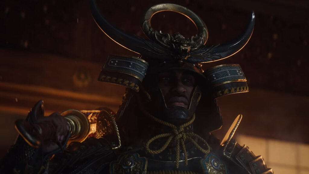 Yasuke rests his club on his shoulder in Assassin's Creed Shadows