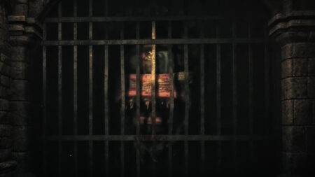 A Beholder locked behind a dungeon gate in the teaser trailer for Dead by Daylight x Dungeons & Dragons