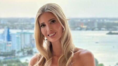 Ivanka Trump in Skimpy Little Red Number Distracts From Dad’s Legal Troubles