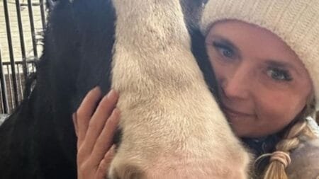 Miranda Lambert poses with horse on Instagram