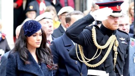 prince Harry and Meghan Markle military uniform.