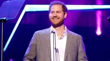 Invictus Games founder Prince Harry gives speech at an inauguration ceremony