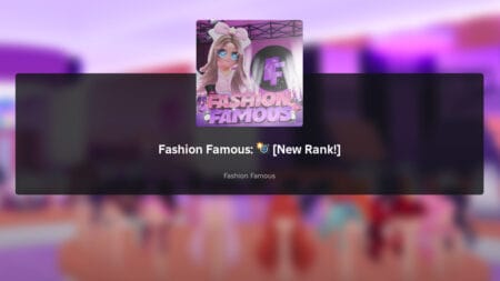 Roblox: Fashion Famous Codes