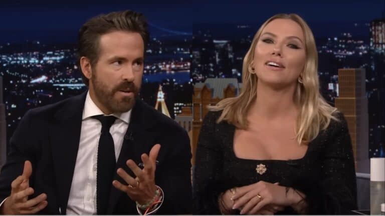 Ryan Reynolds and Scarlett Johansson on The Tonight Show