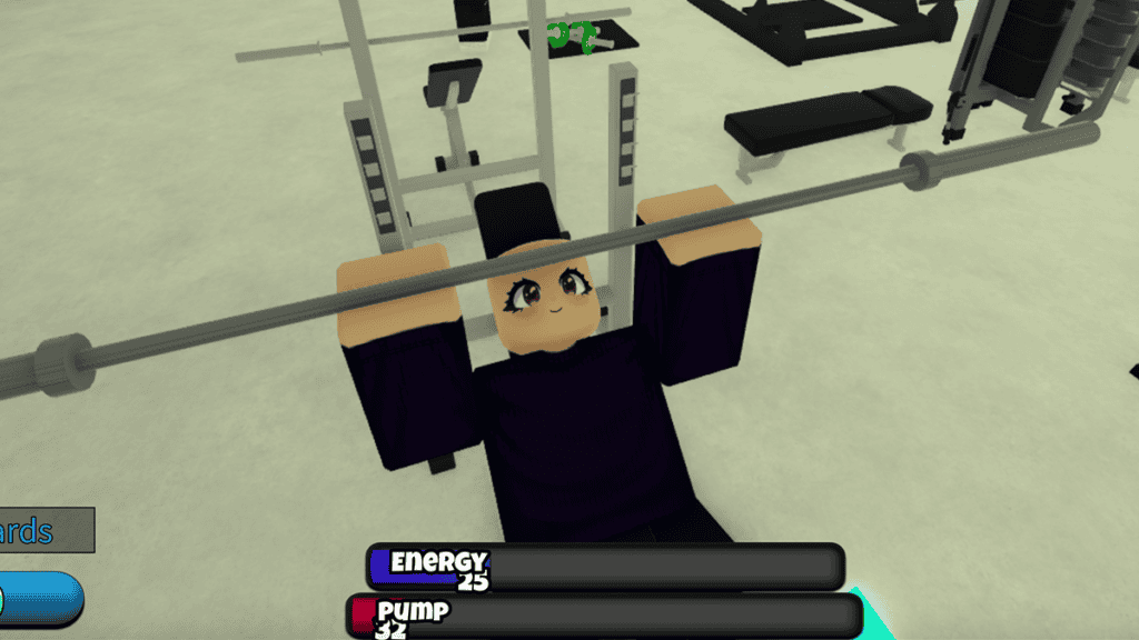Untitled Gym Game Benchpress for Codes
