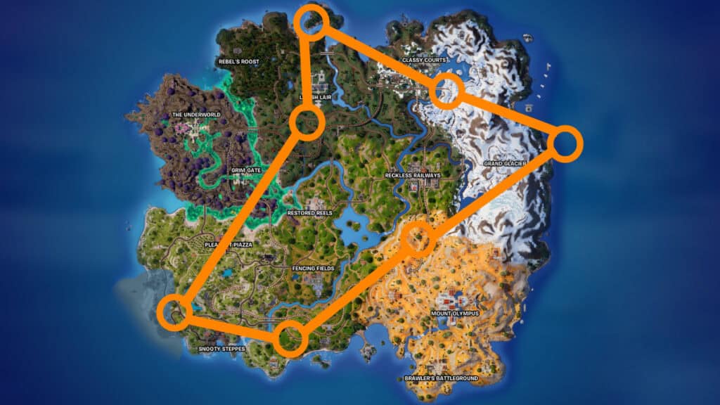 fortnite all star wars imperial camps Bowcaster locations