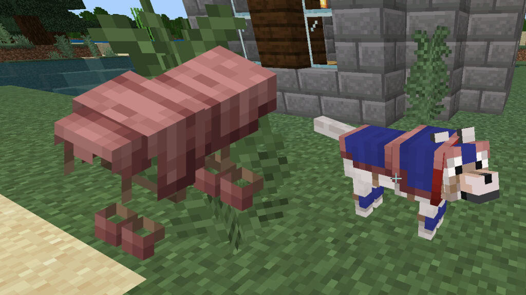 how to get and craft wolf armor in minecraft
