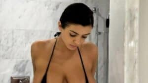 Kanye West's wife Bianca Censori in risque bodysuit