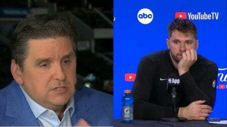 Brian Windhorst and Luka Doncic interviews
