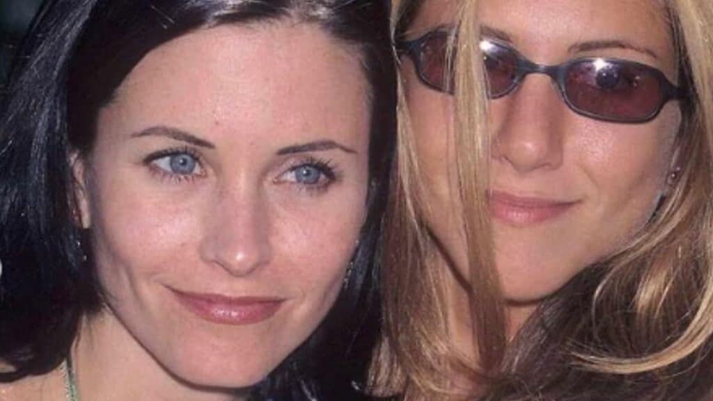 Courteney Cox and Jennifer Aniston friendship