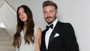 David Beckham and his wife Victoria Beckham