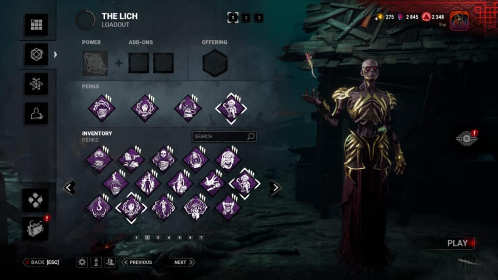 Best Builds for Vecna (The Lich) in Dead by Daylight