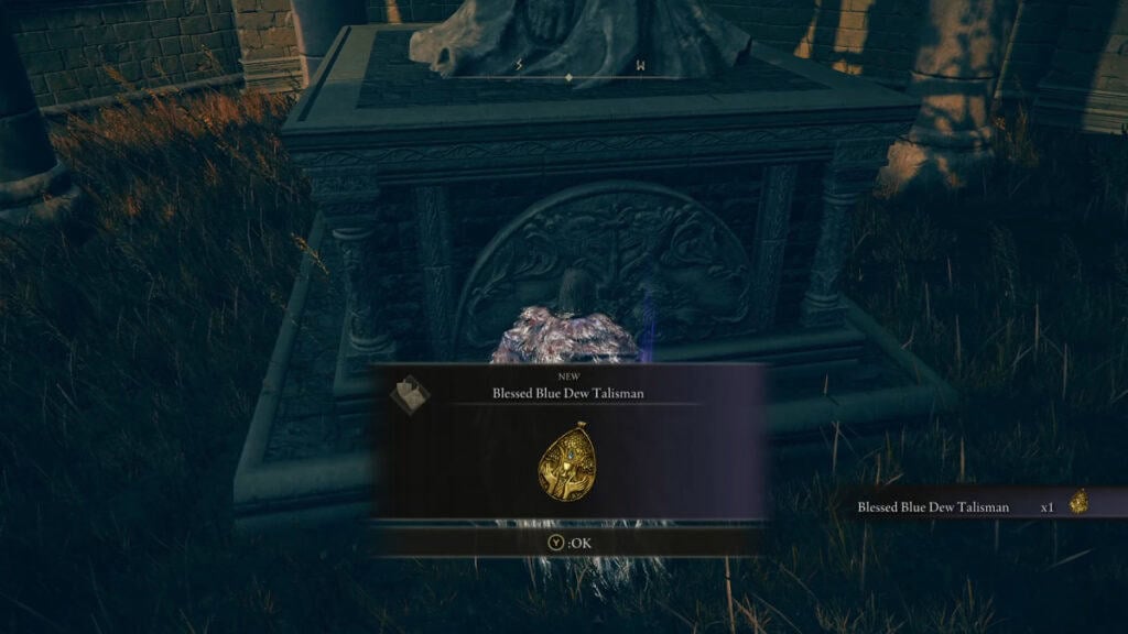 How To Get Blessed Blue Dew Talisman in Elden Ring