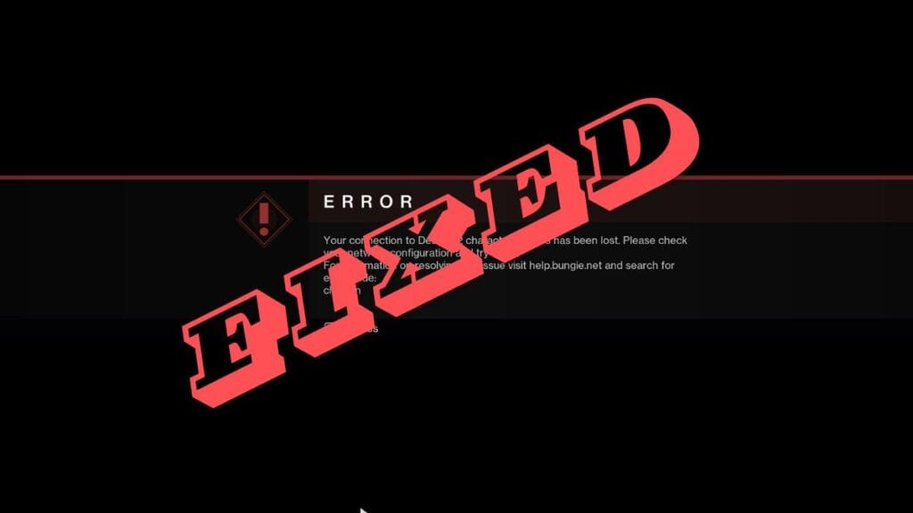 Destiny 2: How To Fix Error Code Chicken