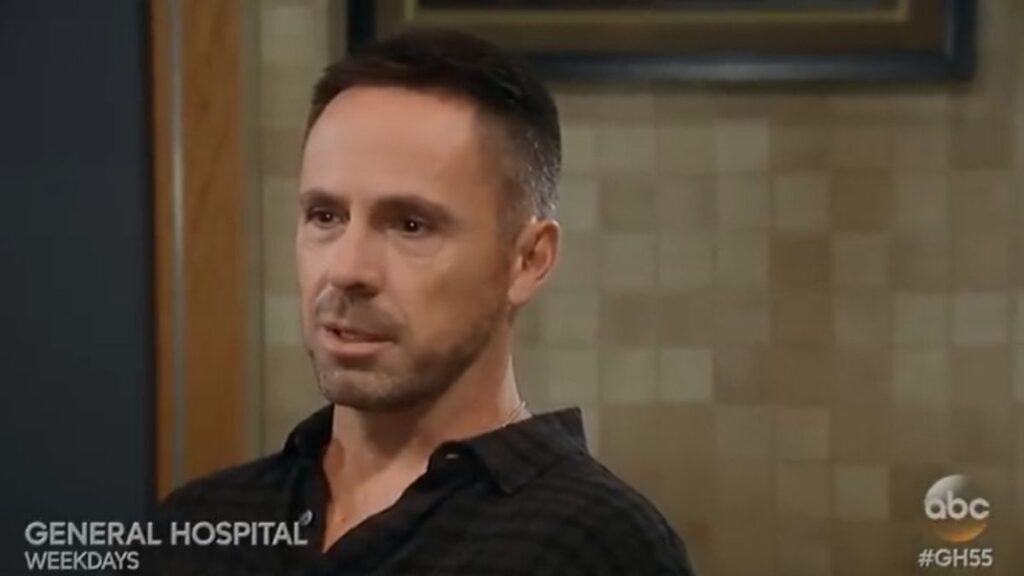 Close-up of Julian from General Hospital