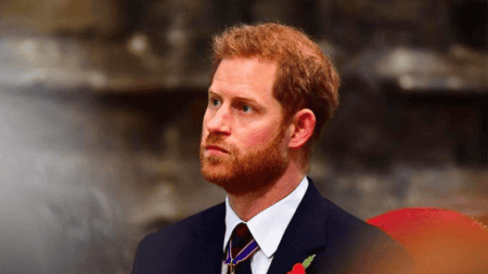 Prince Harry Looking Longingly into The Distance