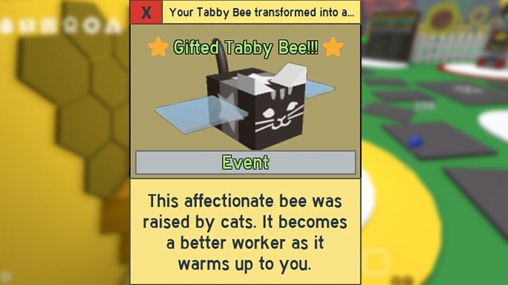 Tabby Bee Blessing