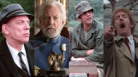 Donald Sutherland's Top 10 most iconic movie roles