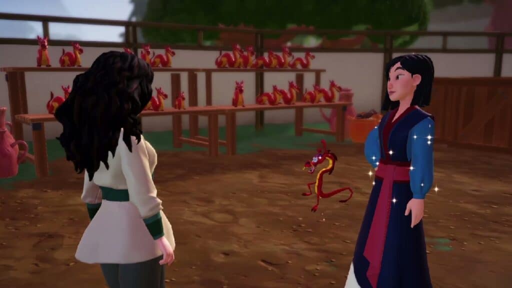 Mulan, das Training einer Verteidigerin