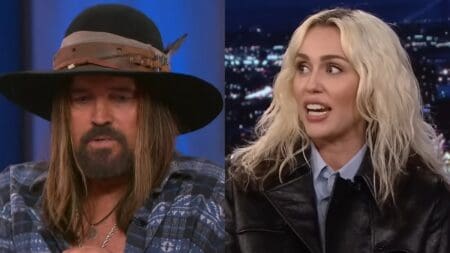Miley Cyrus and dad Billy Ray Cyrus