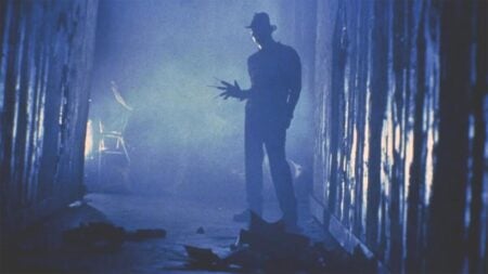 A shot from A Nightmare on Elm Street