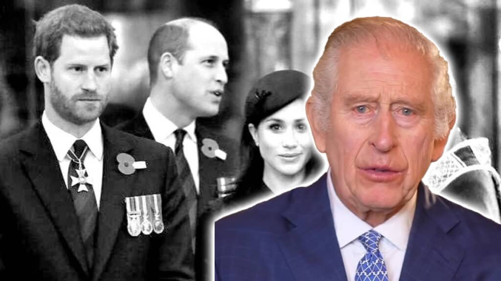 Prince Harry says the king always takes William's side in "family disputes"