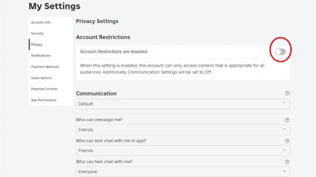 How to Turn Off Account Restrictions on Roblox and Still Stay Safe