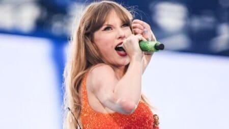 Taylor Swift's Eras tour performance in Dublin