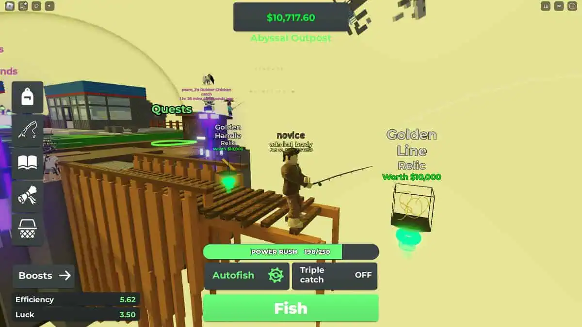 Roblox: How to Easily Get the Golden Rod in Void Fishing