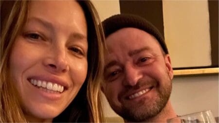 Jessica Biel and husband Justin Timberlake