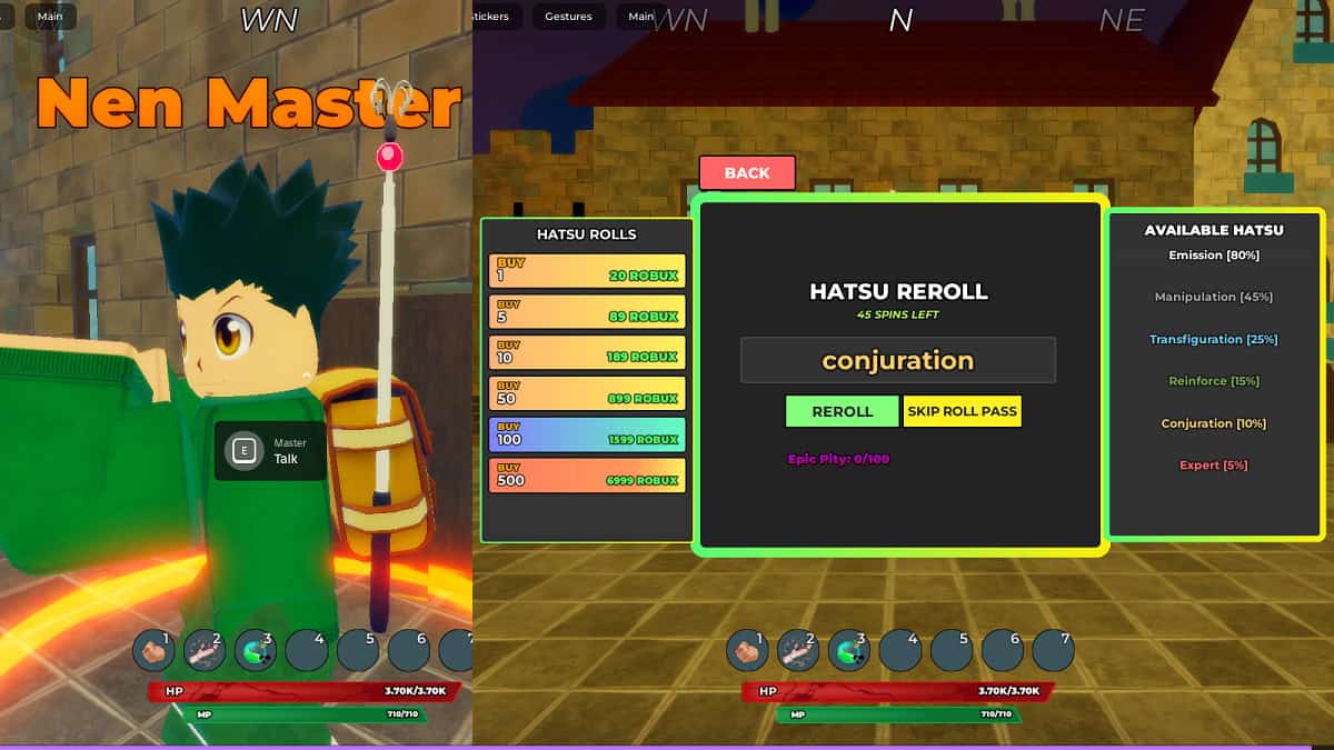 Roblox Hunter Era Beginner's Guide: How to Be a Master of Nen | The ...